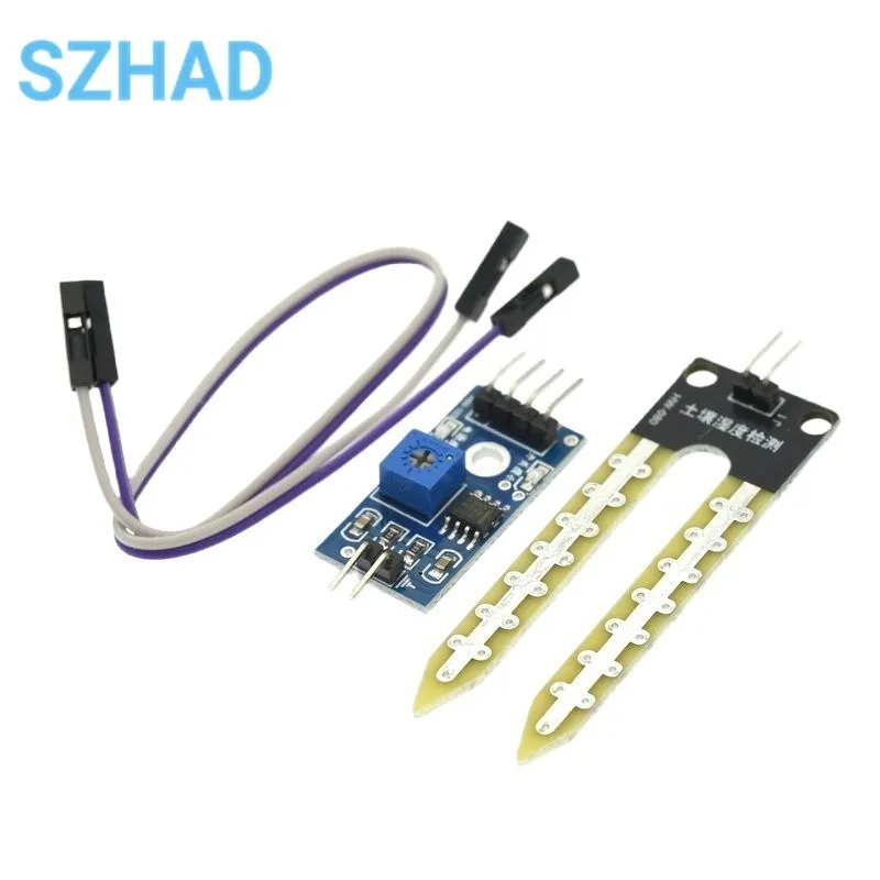 LM393 Soil Moisture Hygrometer Detection Humidity Sensor Module Development Board DIY Robot Smart Car for arduino