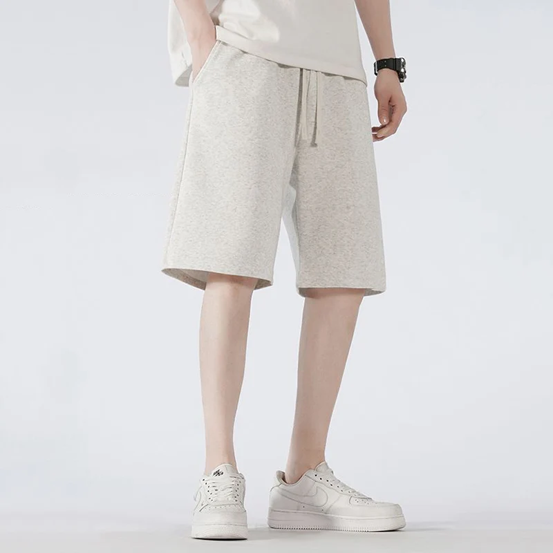 

Summer Men Lightweight Gray Green Ice Silk Pants Male Stretch Loose Straight Leg Comfortable Sweatpants Daily Versatile Slacks