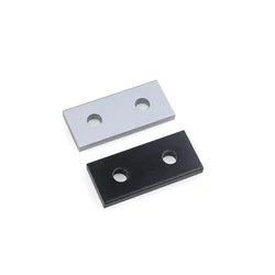 10Pcs/lot 2 Hole/3 Hole Joining Strip Plate for CNC Router 3D Printer 2020 Series V-Slot 20mm Aluminum Extrusion Profiles
