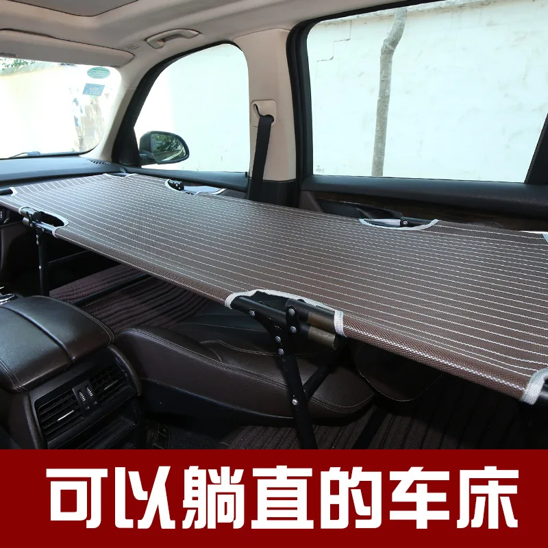 Car Bed for Front and Rear Seats, Universal Vehicle Sleeping Mat for Driver and Passenger, Non Inflatable Travel Bed