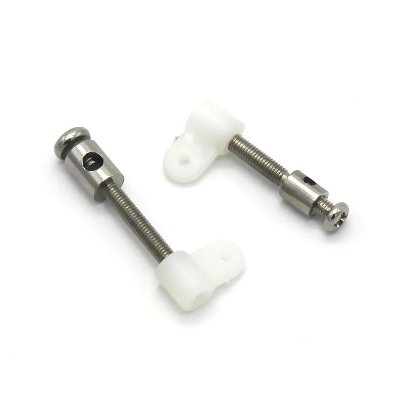 20 sztuk Nylon złącze wahacza rocker head 1.0mm 1.7mm rocker knuckle zawieszenie głowy dla RC puszczania samolotów akcesoria DIY