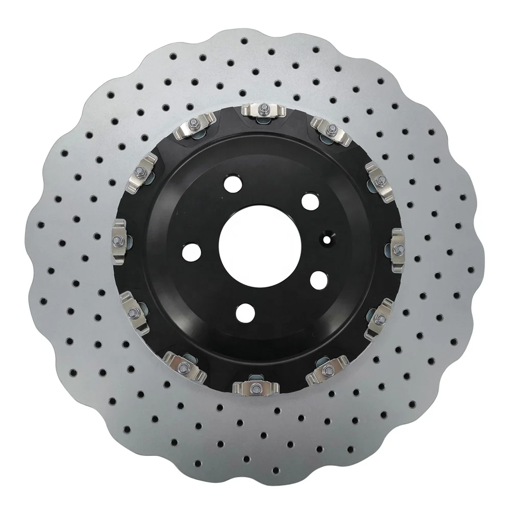 

Spare Part Factory Accessories Floating Customized Brake Disk for Audi RS6 RS7 A6 C7 390mm 4G0615301E