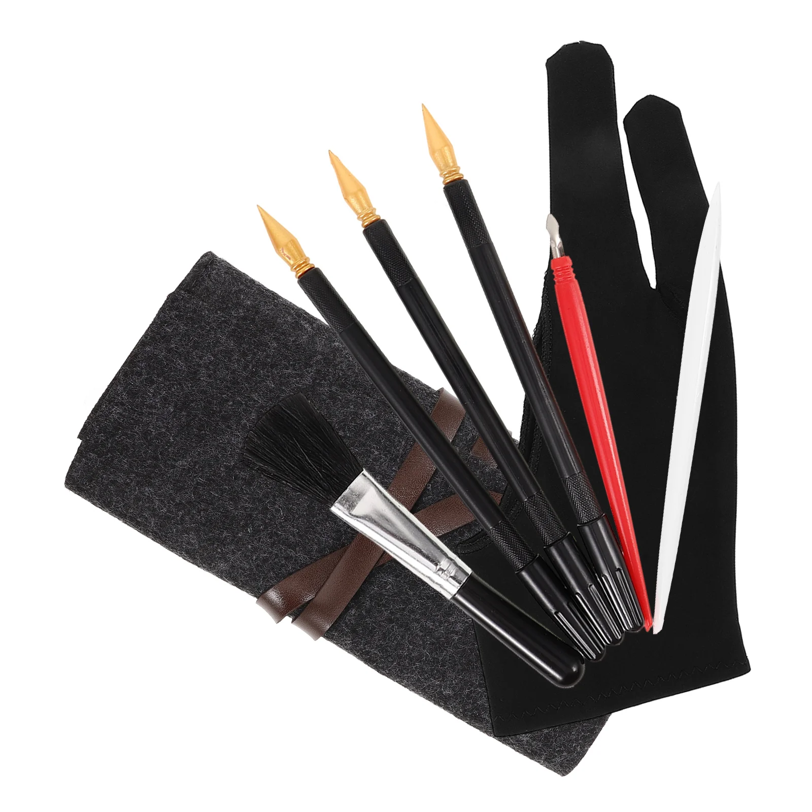 

1 set Scratching Tools Kids Pens Crafts Multifunction Plastic Stylus Painting Carving Art Carving Tool DIY Set