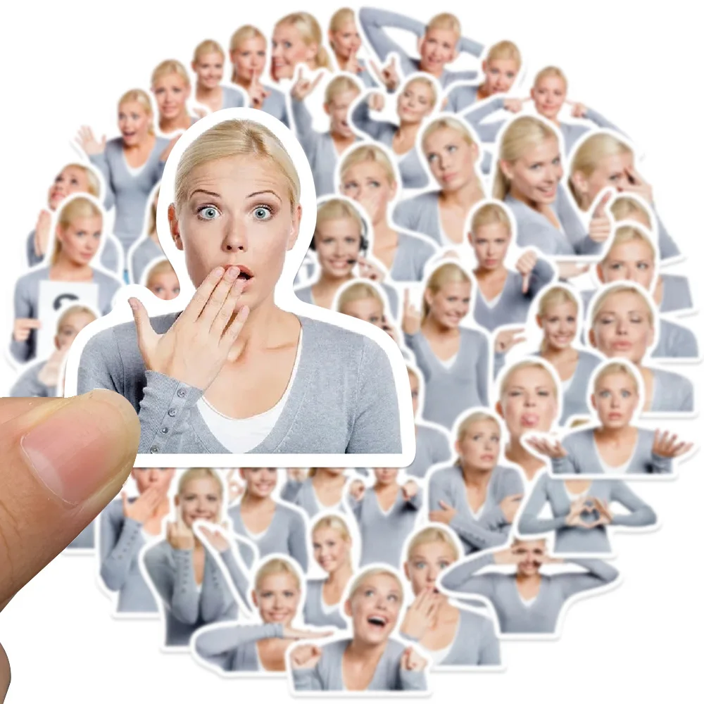 Funny Meme Stickers for Decoration, Waterproof