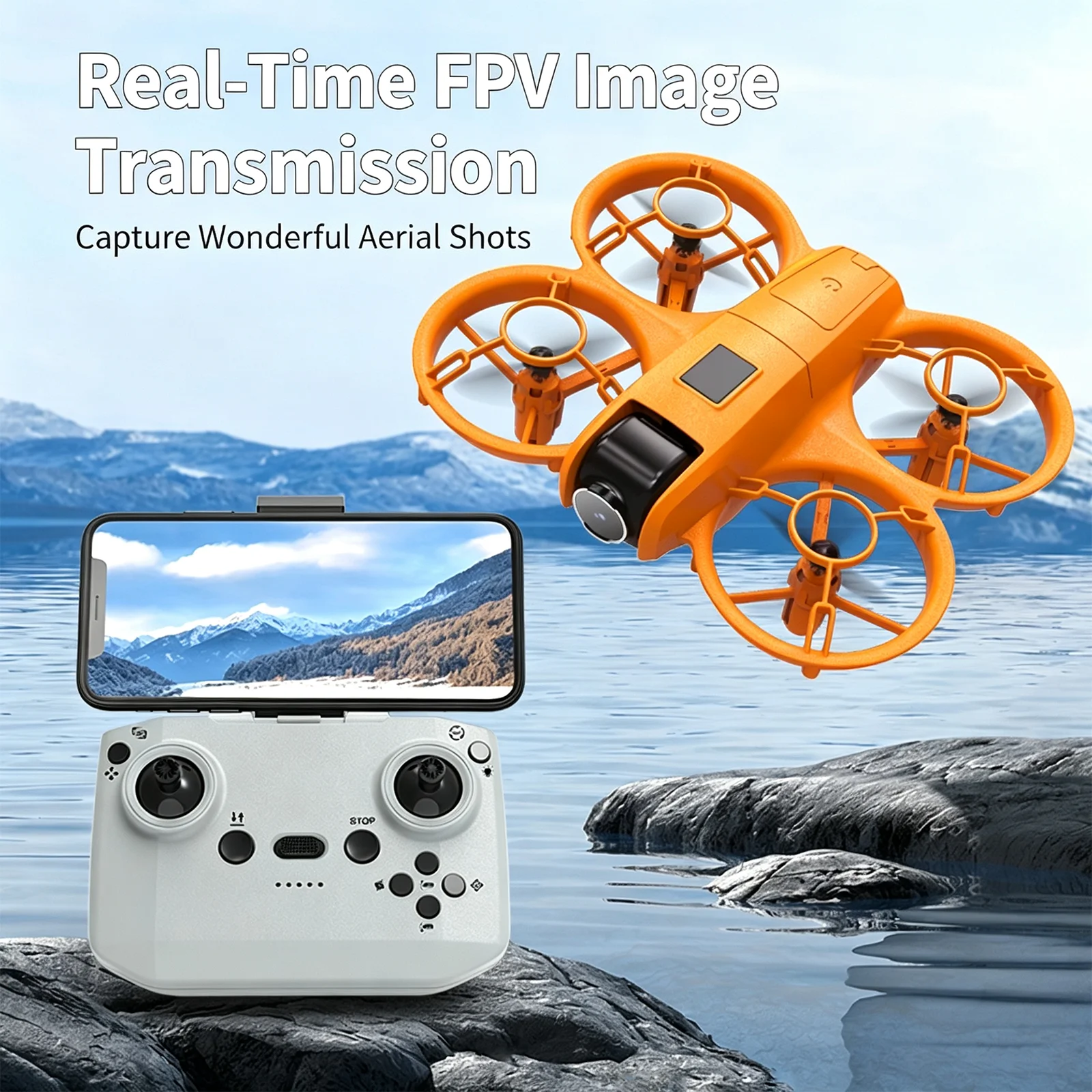 New V2 Mini Drone Professional 180° HD Wide Angle Camera Security UAV Altitude Hold Helicopter WIFI FPV RC Quadcopter Kid Gift