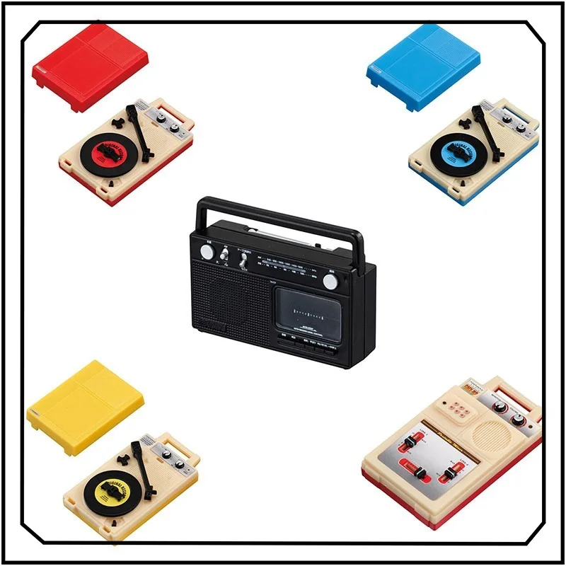 

Record Player Model Gashapon Creativity Miniature Audio Player Simulation Model Ornament
