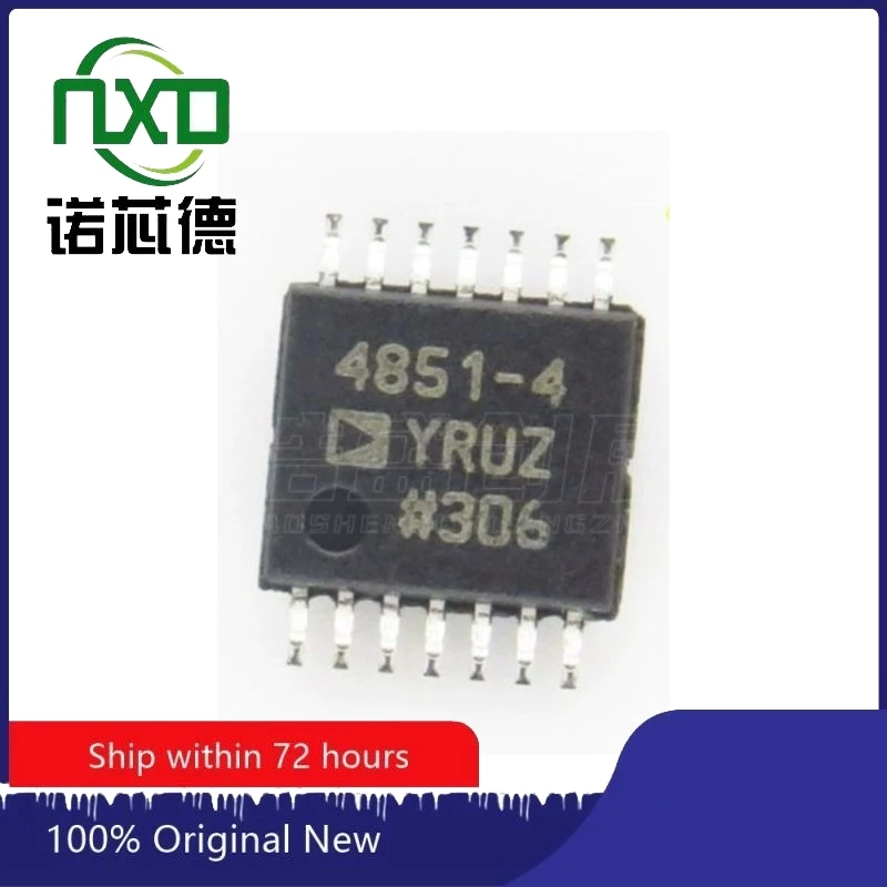 

free shipping 10PCS/LOT ADA4851-4 ADA4851-4YRUZ-RL7 TSSOP14 Operational amplifier chip Brand new original