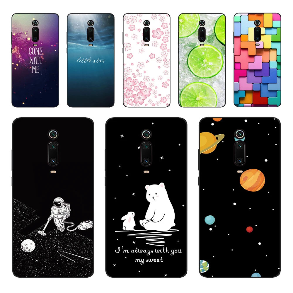 For Mi 9T Case Xiaomi Mi 9T Case Silicone TPU Soft Back Cover Phone Case For Xiaomi Mi 9T Pro Mi9T 9 T 9TPro Coque Fundas Bumper