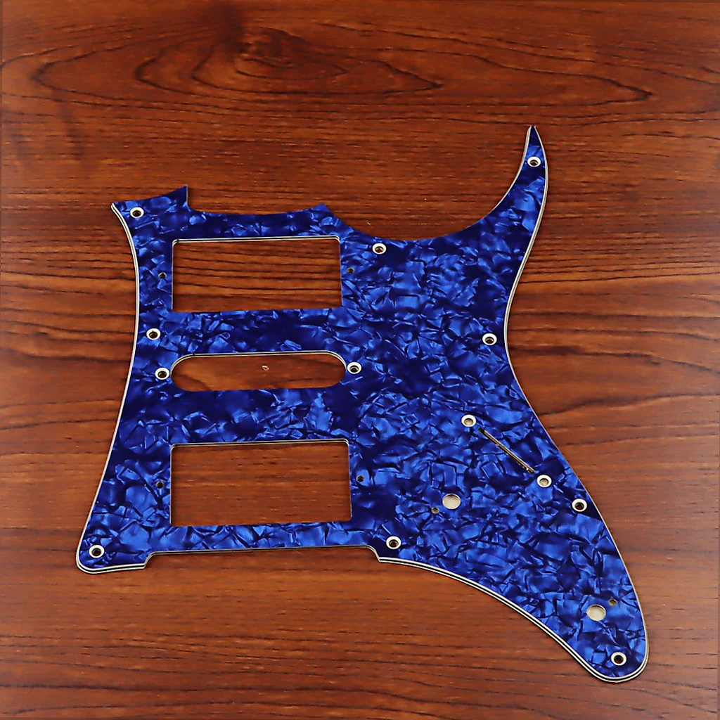 1 x Guitar Pickguard HSH Electric Guitar Pickguard Pick Guard Scratch for Guitar Replacement 3 Ply