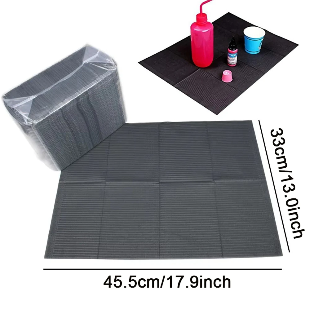 50/25/15/5pcs Tattoo Clean Pad Disposable Dental Bibs Sheets Dental Napkins Waterproof Tattoo Bibs for Cleaning Table Mat Supply