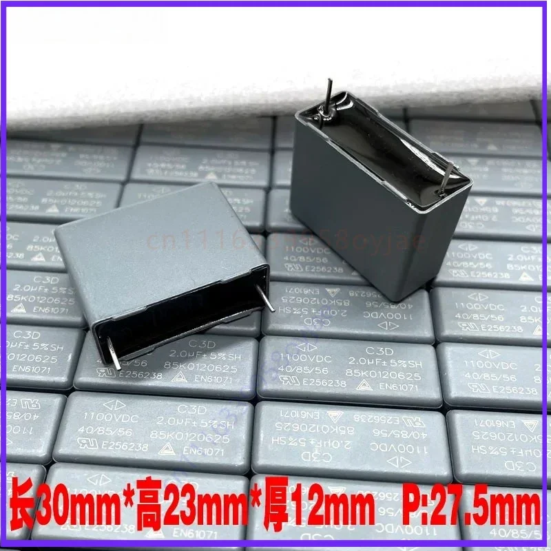 Polypropylene for Xiamen Faratronic MKP 205 2.0uF 2uF 1100V 1000V 1KV Safety Capacitor C3D1M205J  100pcs