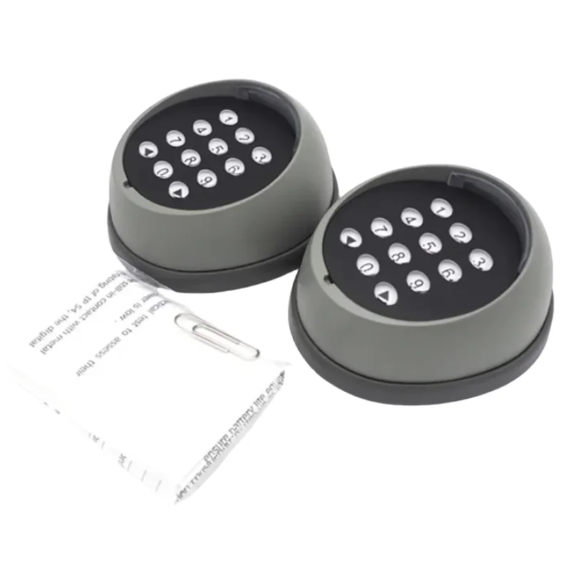 Wireless Keypad, Password Switch, 433 Remote Control, Gate Opener, 2-CH Receiver for Gate Door, 1527 Access Control