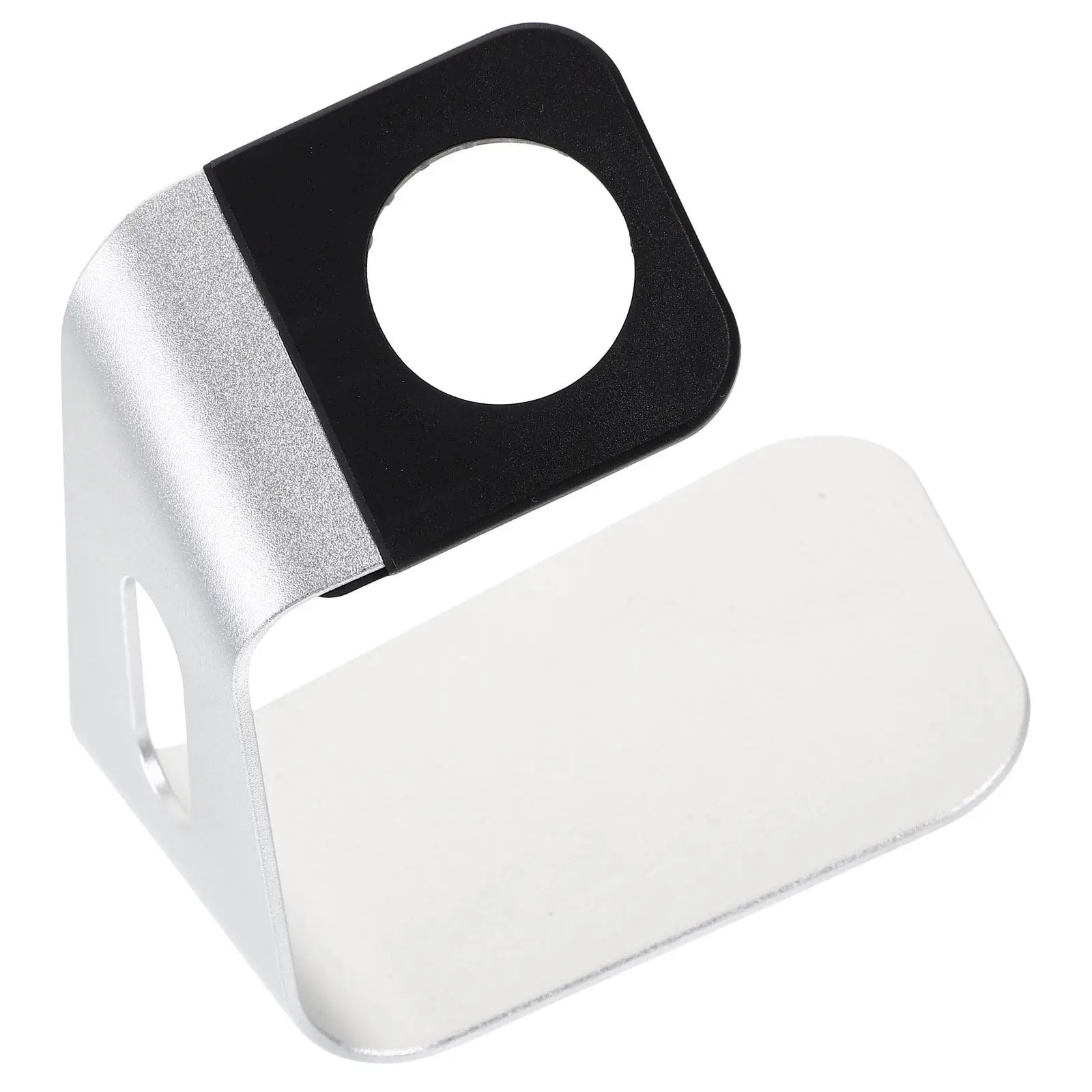 Aluminum Alloy Charging Stand Holder for Watch Premium Dock with Side Cutout Cable Management Anti-Slip Support Stand for Watch