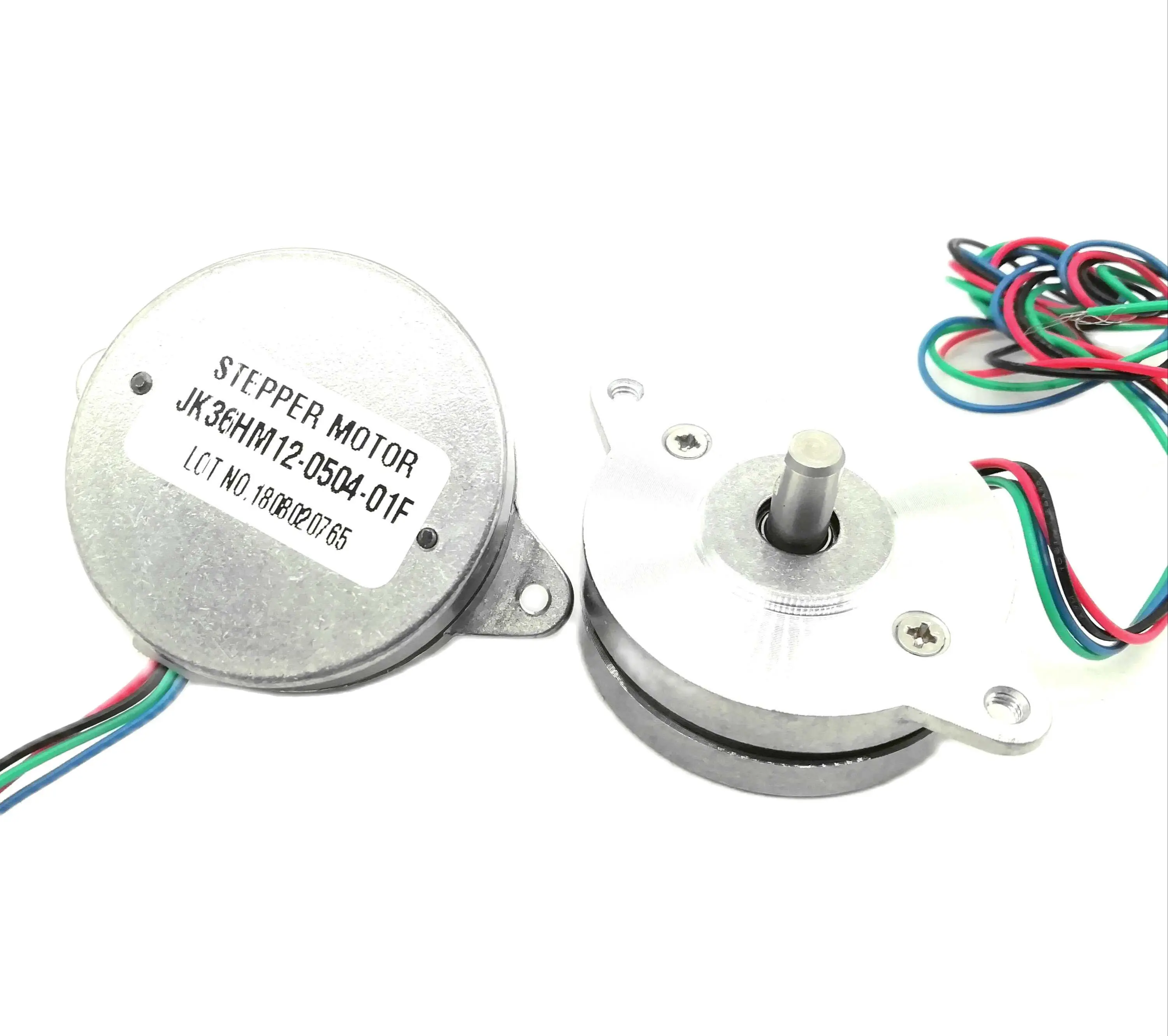 2pcs/lot NEMA14 Ultra Thin Stepper Motor 12mm Thickness for PTZ Camera Hybrid 0.9 Degree 0.5A