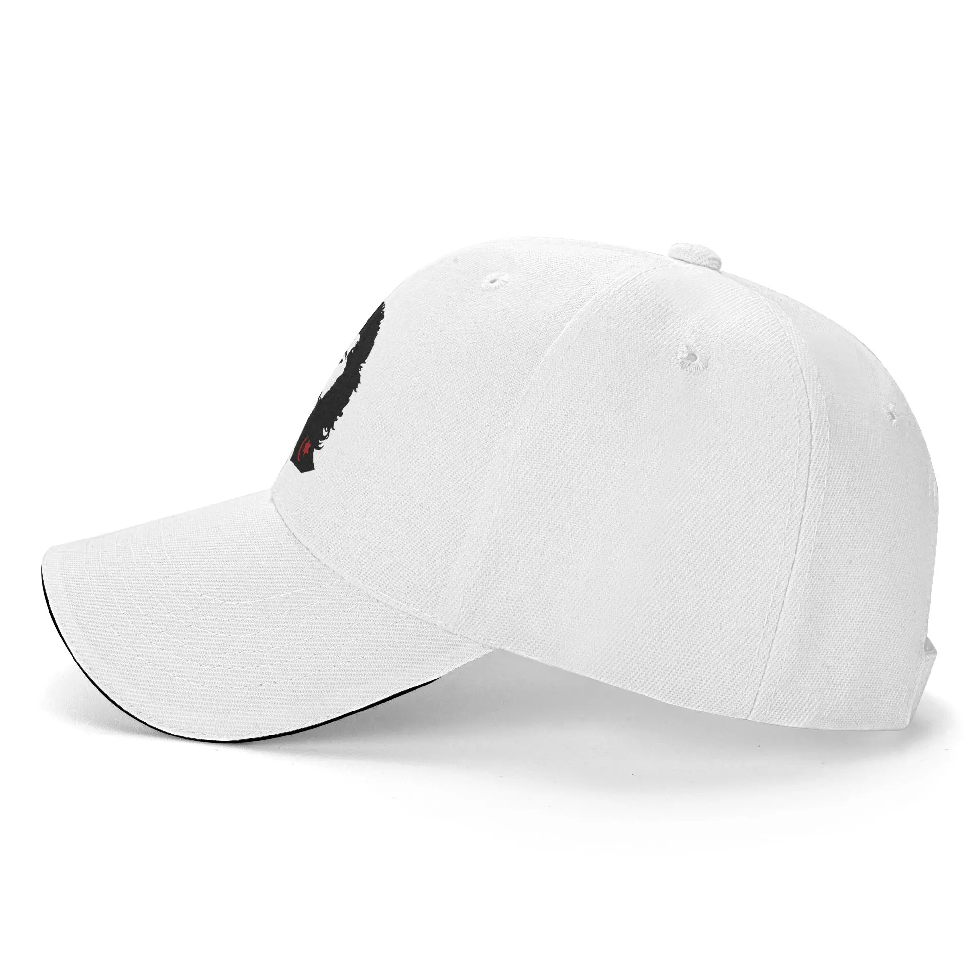 Camarons De La Isla Island Shrimp Flamenco Singer Sandwich Hat Hat Sun Caps Adjustable Polyester Baseball Cap Washable