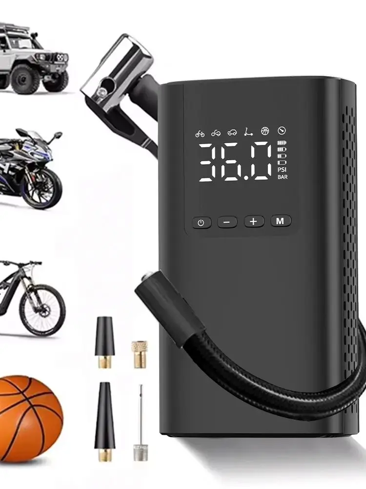 AliExpress MBVM Wireless Air Pump Air Compressor 12V 150PSI Electric Tire Inflator Pump for Car Moto Bicycle Ball Portable Compressor Air Pump