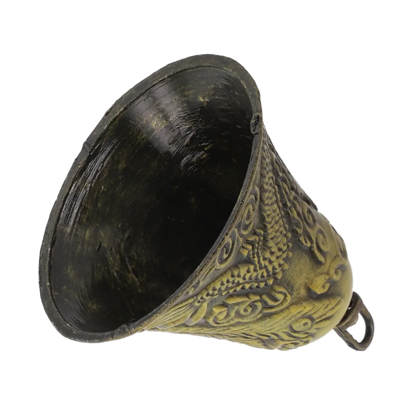

Grazing Horse Bells Exquisite Home Bells No Fading Plating Sophisticated Design Super Loud Sound Zinc Alloy Material