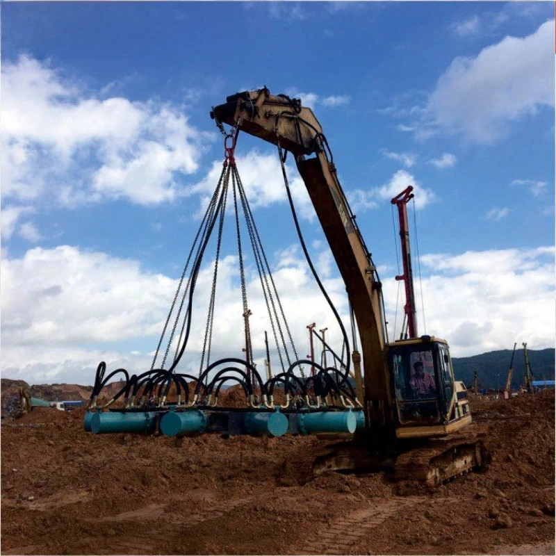 Hydraulic Pile Cutter for Excavator Concrete Pile Head Removal Tool Modular Pile Breaker Machine for 20 Ton Digger High Power