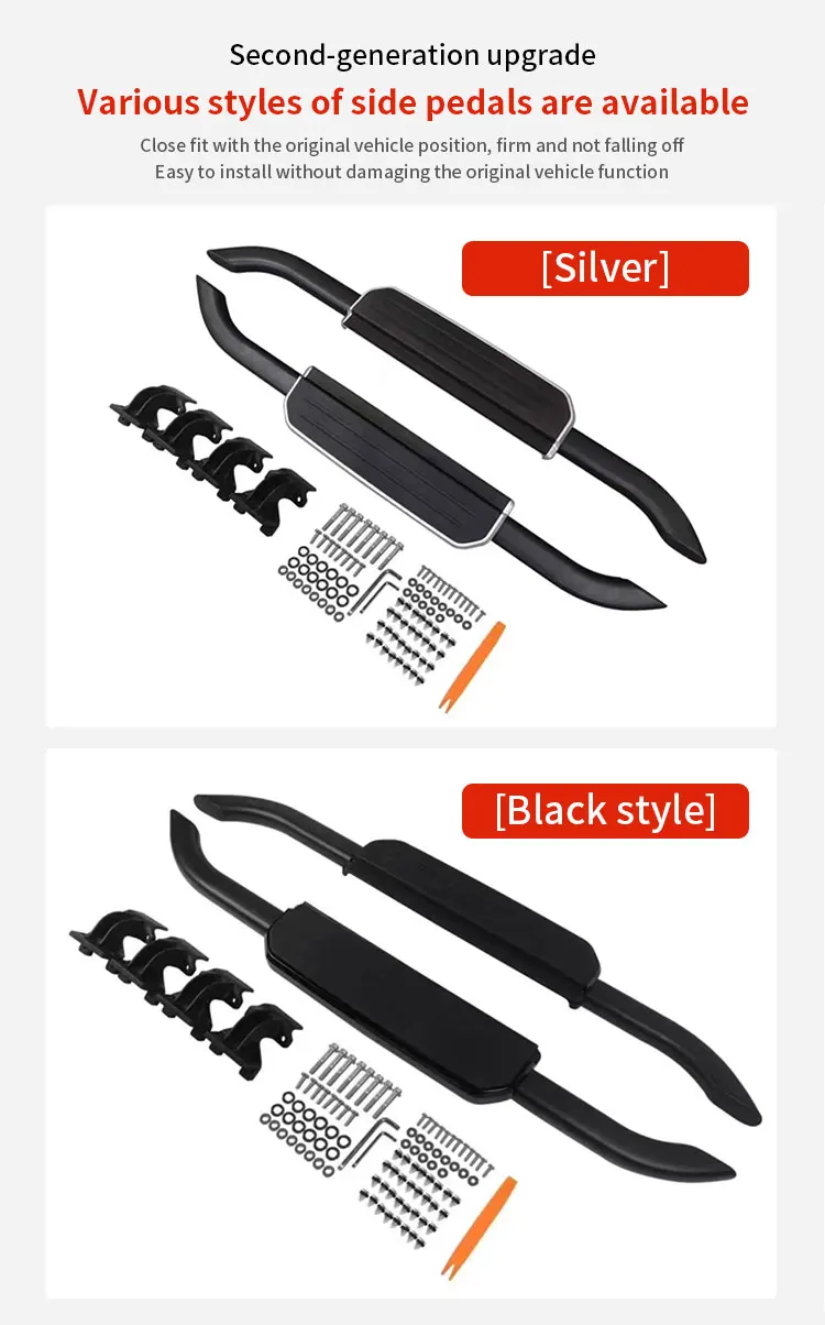 Factory Outlet Other Exterior Accessories Car Door Step Running Boards for Land Rover Defender 90 Boards Side Steps 2020-2022