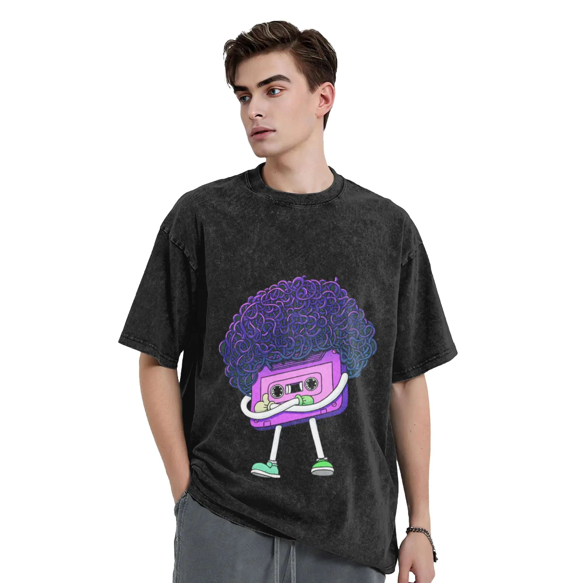 Old Is Good Music Country Music Lovers    Perfect Gift hip hop A T-Shirt Oversized Short Sleeve Men's Women's Cotton Tees Tops