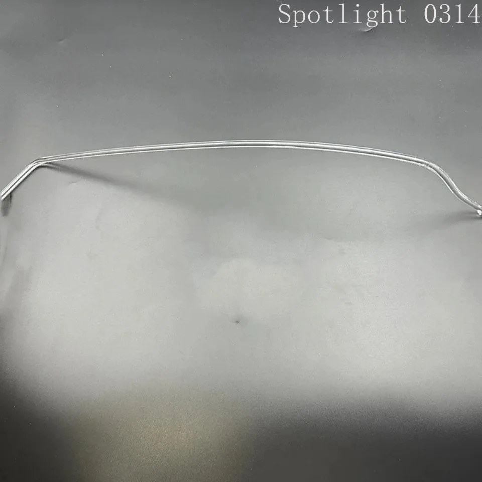 ل Volkswagen Tiguan L 2017 2018 2019 2020 سيارة العلوي ضوء دليل القضبان DRL أنبوب أنبوب أكريليك اكسسوارات السيارات عيون الملاك #4