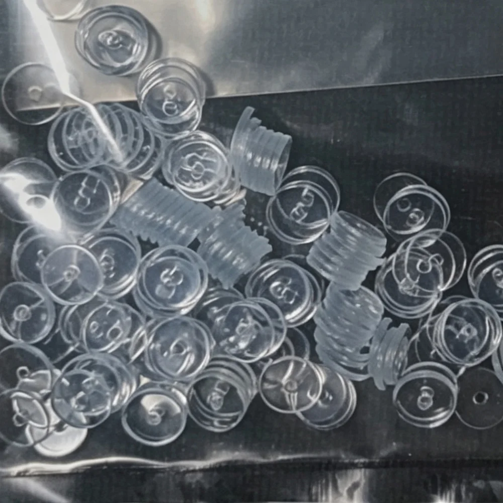 20-200Pcs Soft Washer Thickness 0.3mm 0.5mm 0.8mm 1mm 1.5mm 2mm Plastic PVC Transparent Insulating Gasket Spacer Flat Washer
