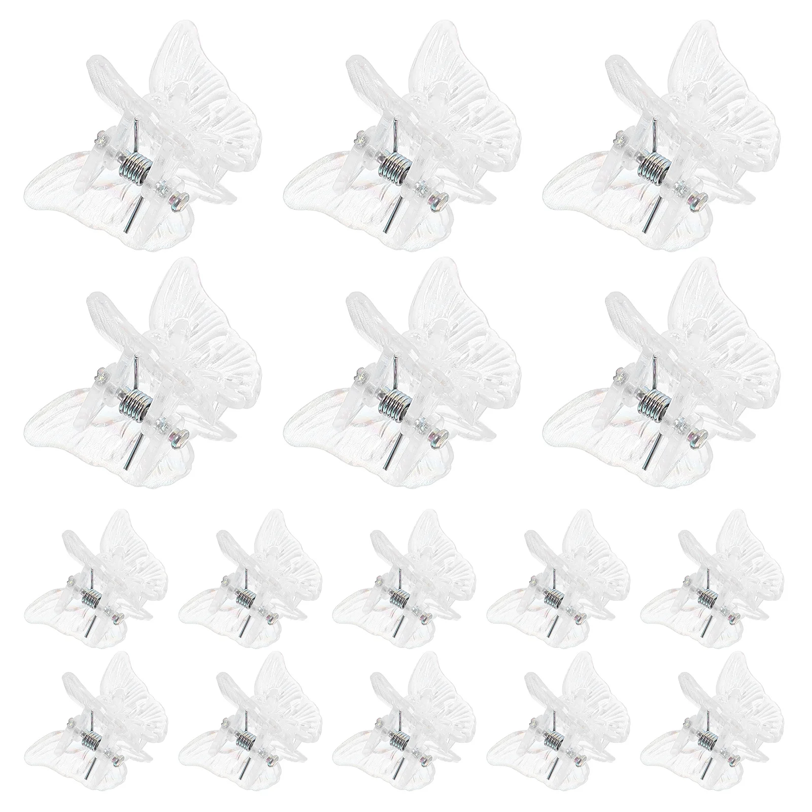 

30pcs Butterfly For Women Mini Claw Clips Easy Use Hair Accessories Thin Thick Mini Claw Clips Hair Styling Gift