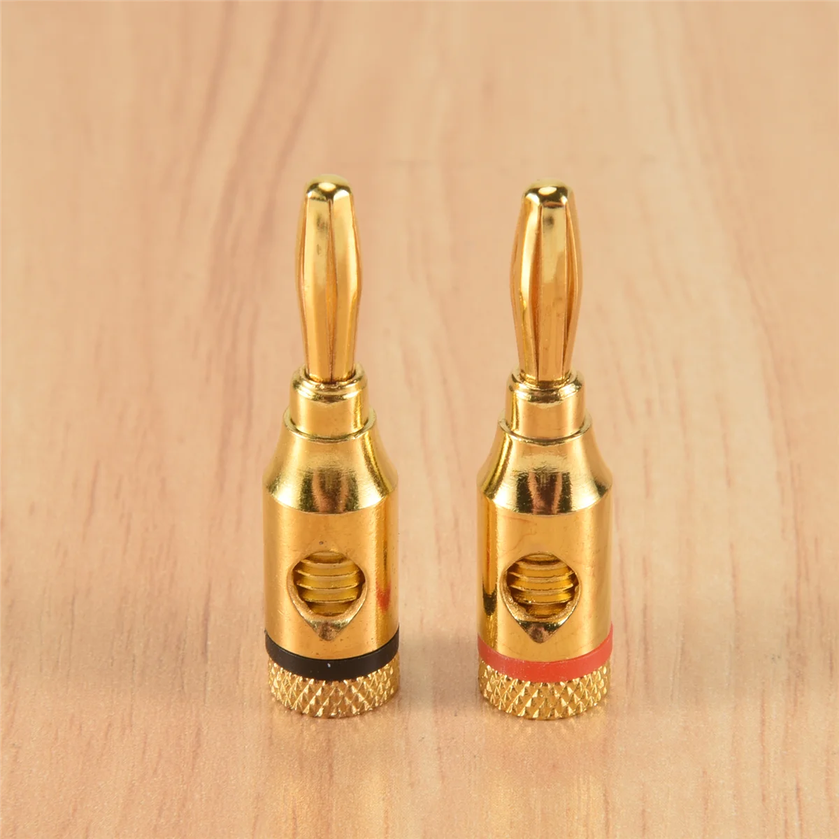 ABFA 7-paar bananenstekkers met open schroef voor luidsprekerkabel