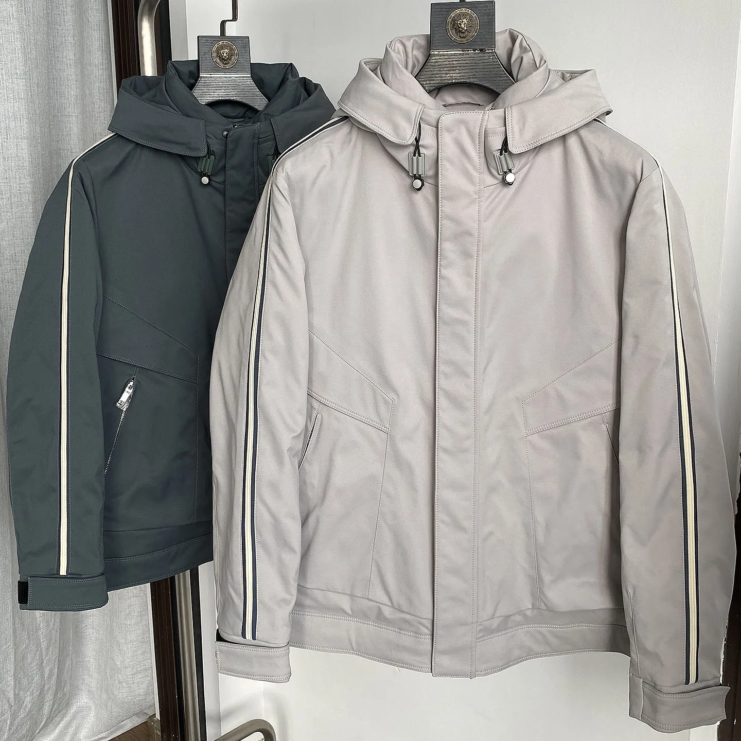 

Puffy 90 Du down Jaet Outdoor Winter Thi Warm Hooded Men's down Coat Hongta Brand Polyester Fiber Ci Casual Wear