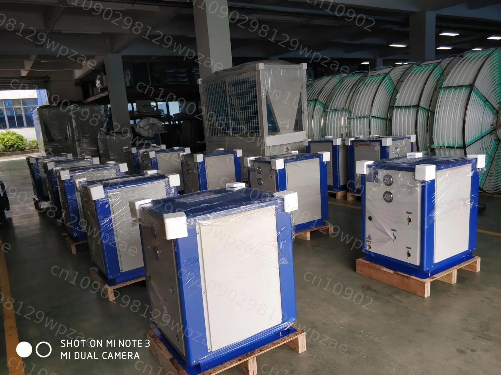 MEETING Factory 21KW Heating Cooling Geothermal Heat Pump Water Cooled Heat Pump