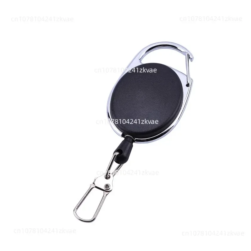 Retractable Rope Creative Personalized Custom Lettering Gift Stretch Chain Key Rope Waist Portable Access Card Lanyard