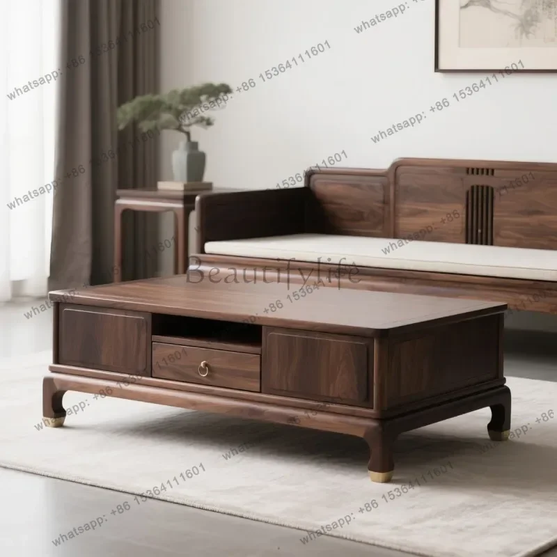 LSJapanese Modern Coffee Tables Business Gray Narrow Living Room Coffee Tables Designer Low Mesa De Centro Furniture For Home