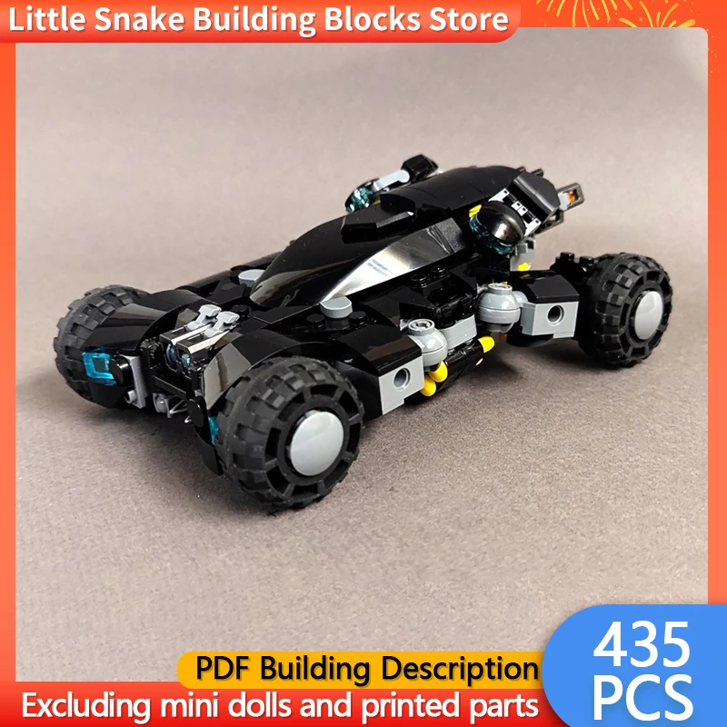 City Car Model MOC Building Bricks Tactical Combat Vehicle Modular Technology Gifts Holiday Assemble Children Toys Suit