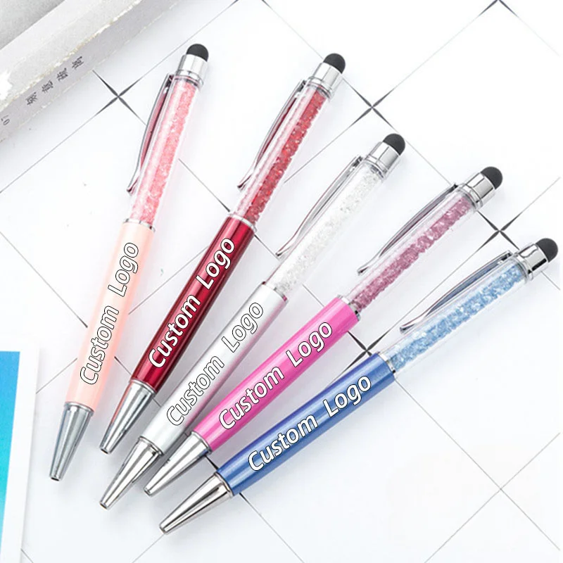 100pcs Custom Logo and Text or Name Writing Novelty Eternal Pen Art Sketch Painting Tools Kid Gift School Supplies Stationery