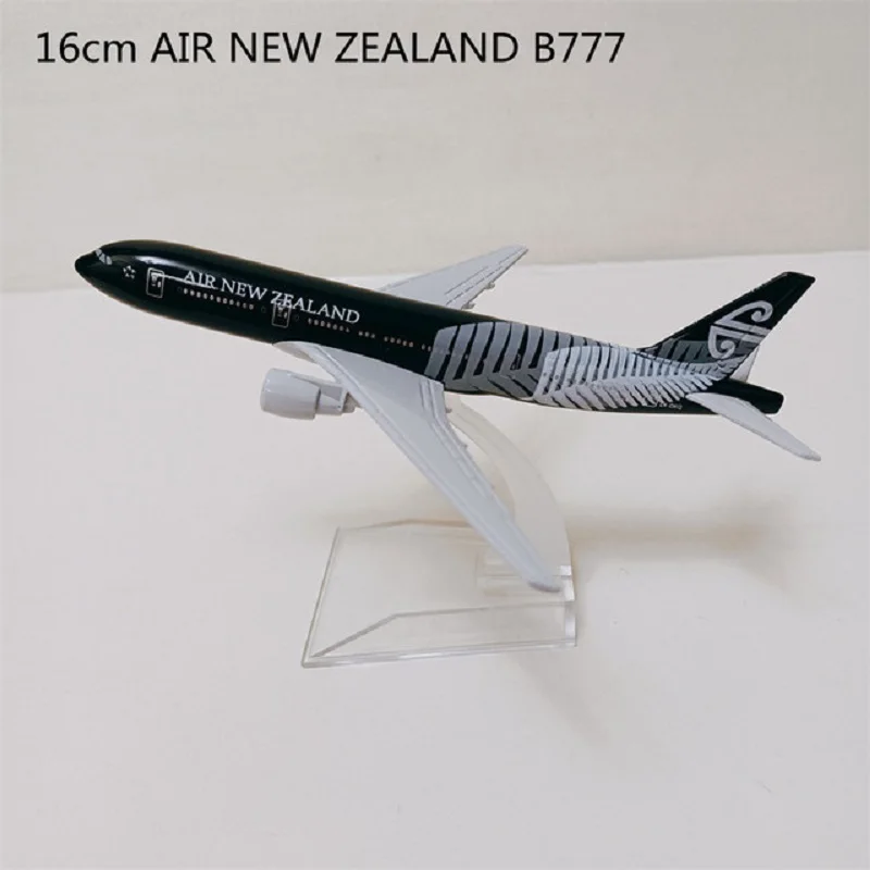 

Metal Toys 1:400 scale Planes B777 6Inch 16cm Air New Zealand Boeing B777 Plane Model Airplane Model Aircraft Diecast Alloy Home
