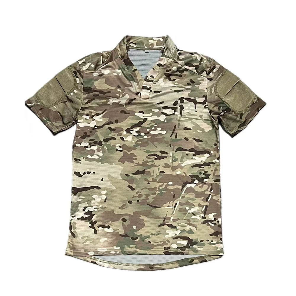 

Рубашка для регби в камуфляжном скоростном стиле, быстросохнущая тактическая футболка с короткими рукавами CAG Love