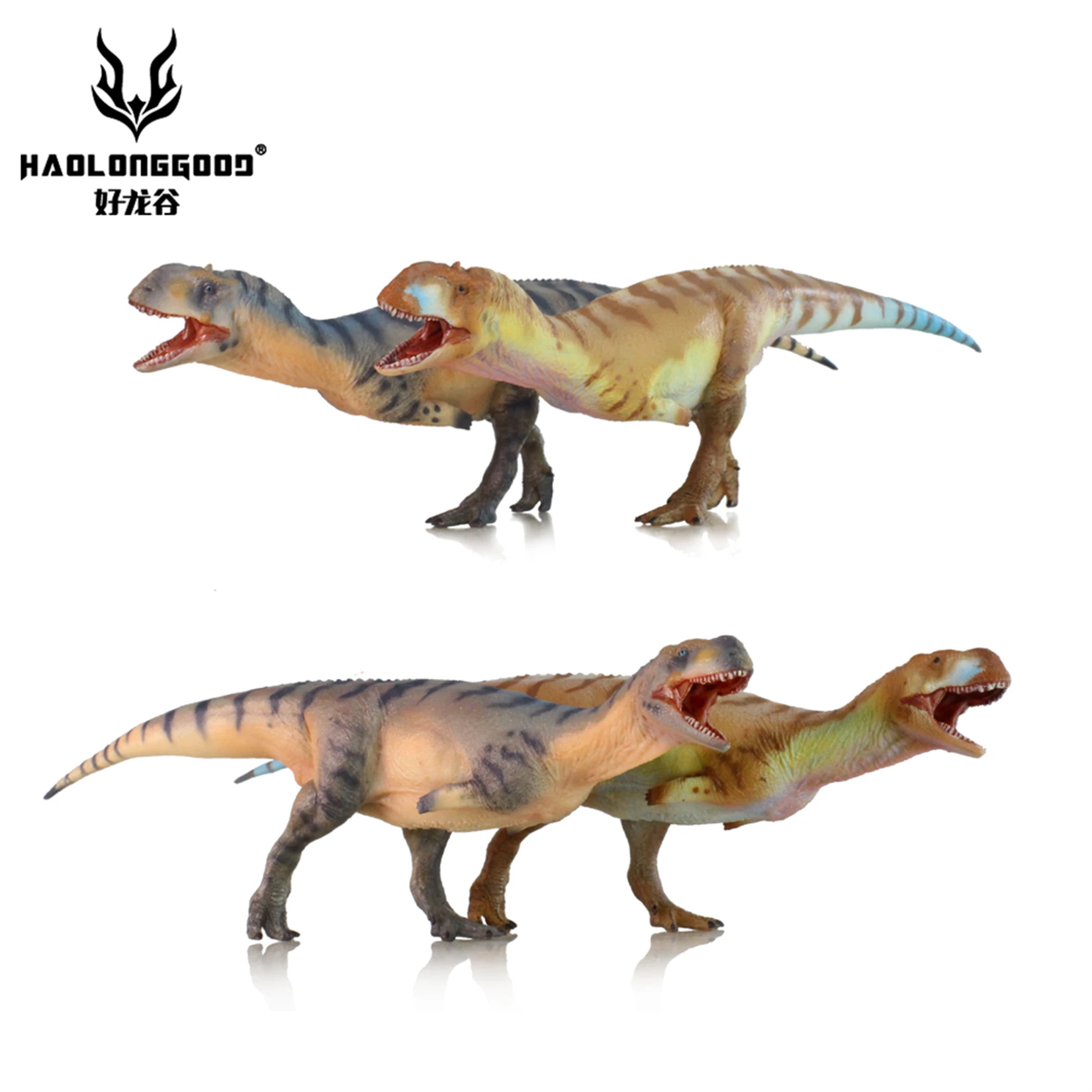 HAOLONGGOOD 1:35 Majungasaurus Modello Abelisauridae Dinosauro Animale Figura Collezione Decorazione Scena Regalo Di Compleanno