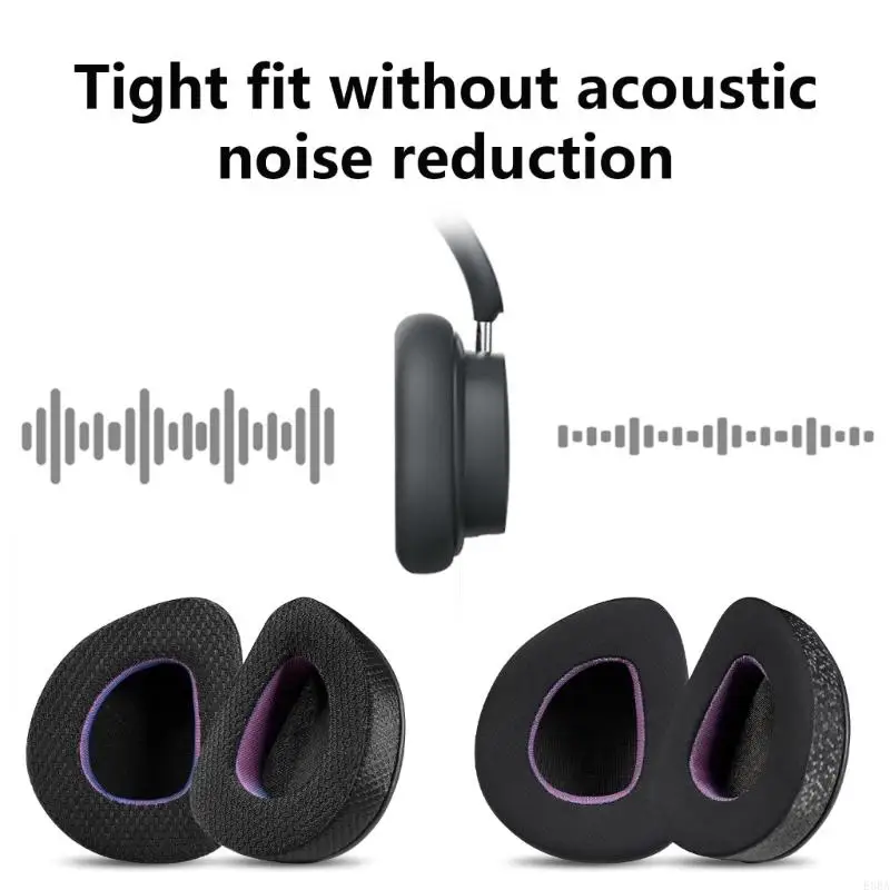 หมอนอิงหูการแยกเสียงรบกวน E8BA เข้ากันได้กับชุดหูฟังเกม ROG Deltas