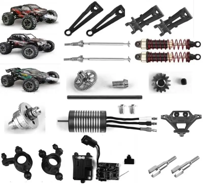 Xinlehong Q901 Q902 Q903 1/16 High speed R/C cars off road Trucks spare parts original replacement parts