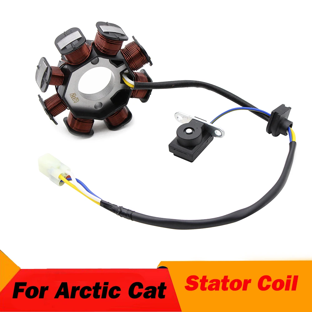 

Motorcycle Generator Magneto Stator Coil For Arctic Cat 3305-254 3305-256 DVX 90 2006-2017 90 2006-2008/2011-2017