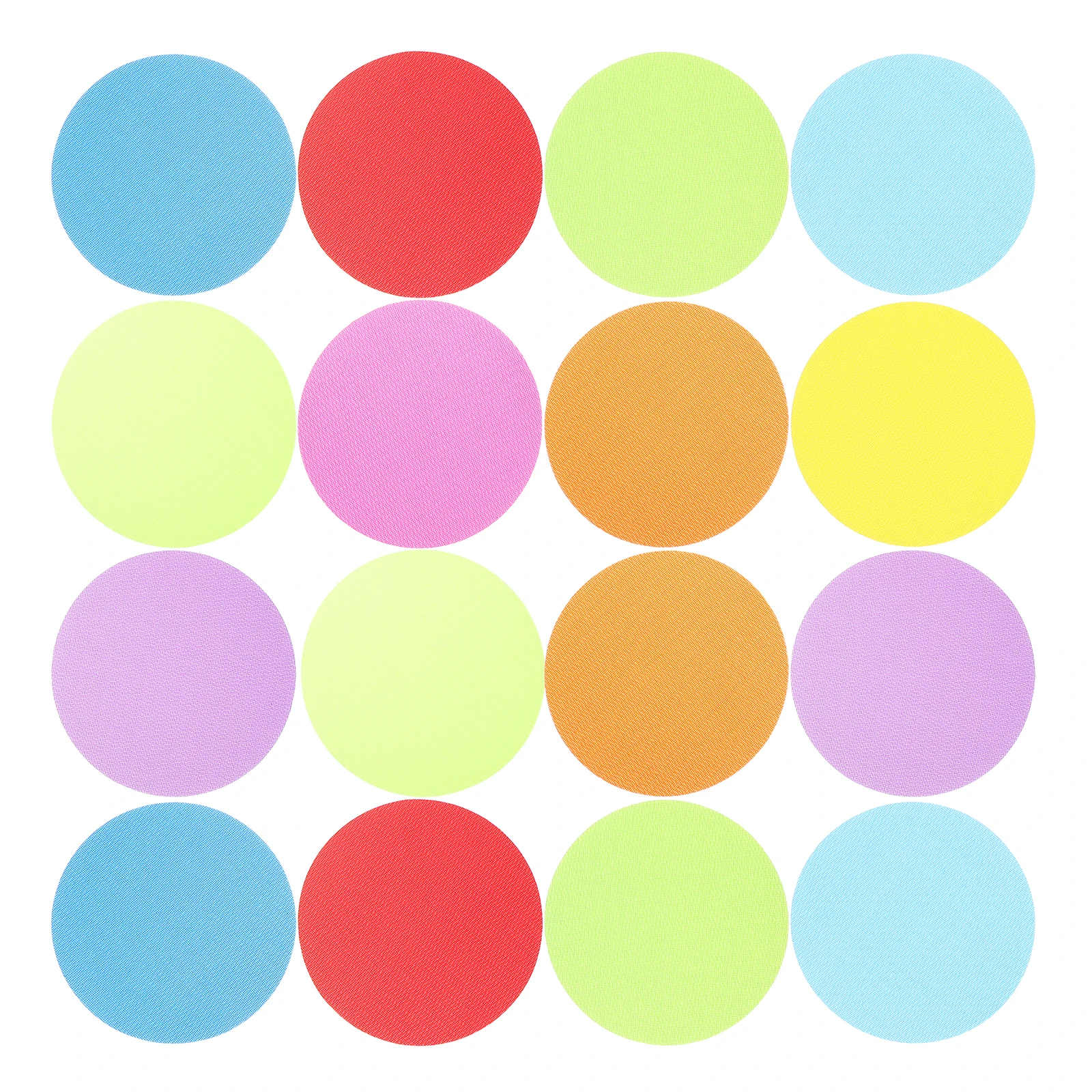 36 個子供トレーニング位置ステッカー 4 インチカラフルなドット教室カーペットマーカーフロアスポット学生学習教育