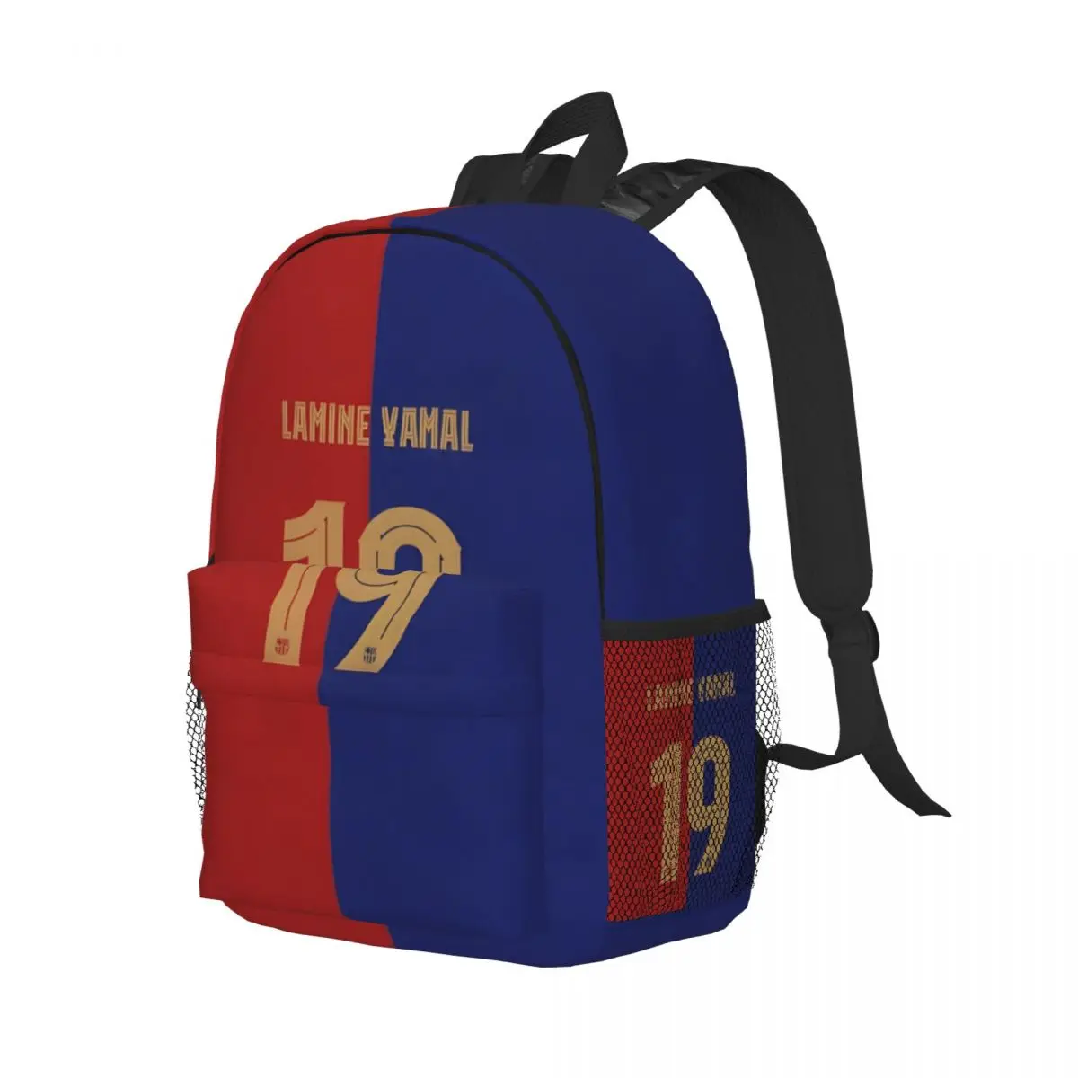 Lamine Yamal Printed Lightweight Casual Schoolbag For School, Outdoor, Shopping, Office 15in