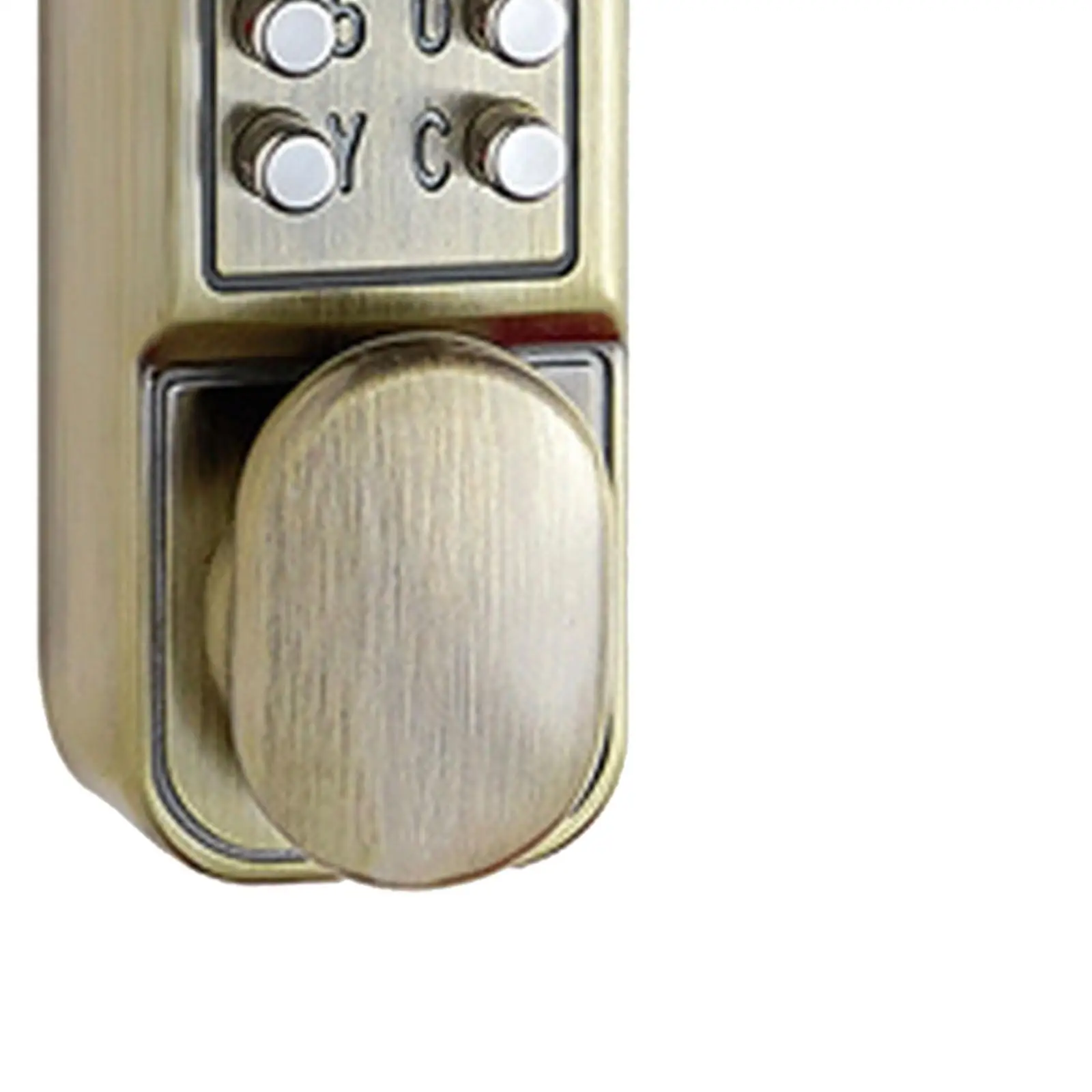 Keyless Entry Door Lock,Mechanical Keypad Door Lock Outdoor Hotel Combination Door Lock for Front Door Interior Exterior Door