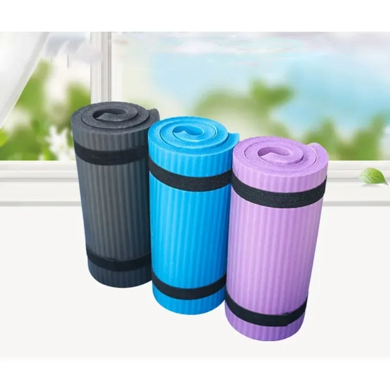 60*25*1.5CM Yoga Mat  Flat Support Elbow Pad Yoga Auxiliary Pad Home Gym Workout Mats ABS Abdominal Wheel Pad fitness Supplies