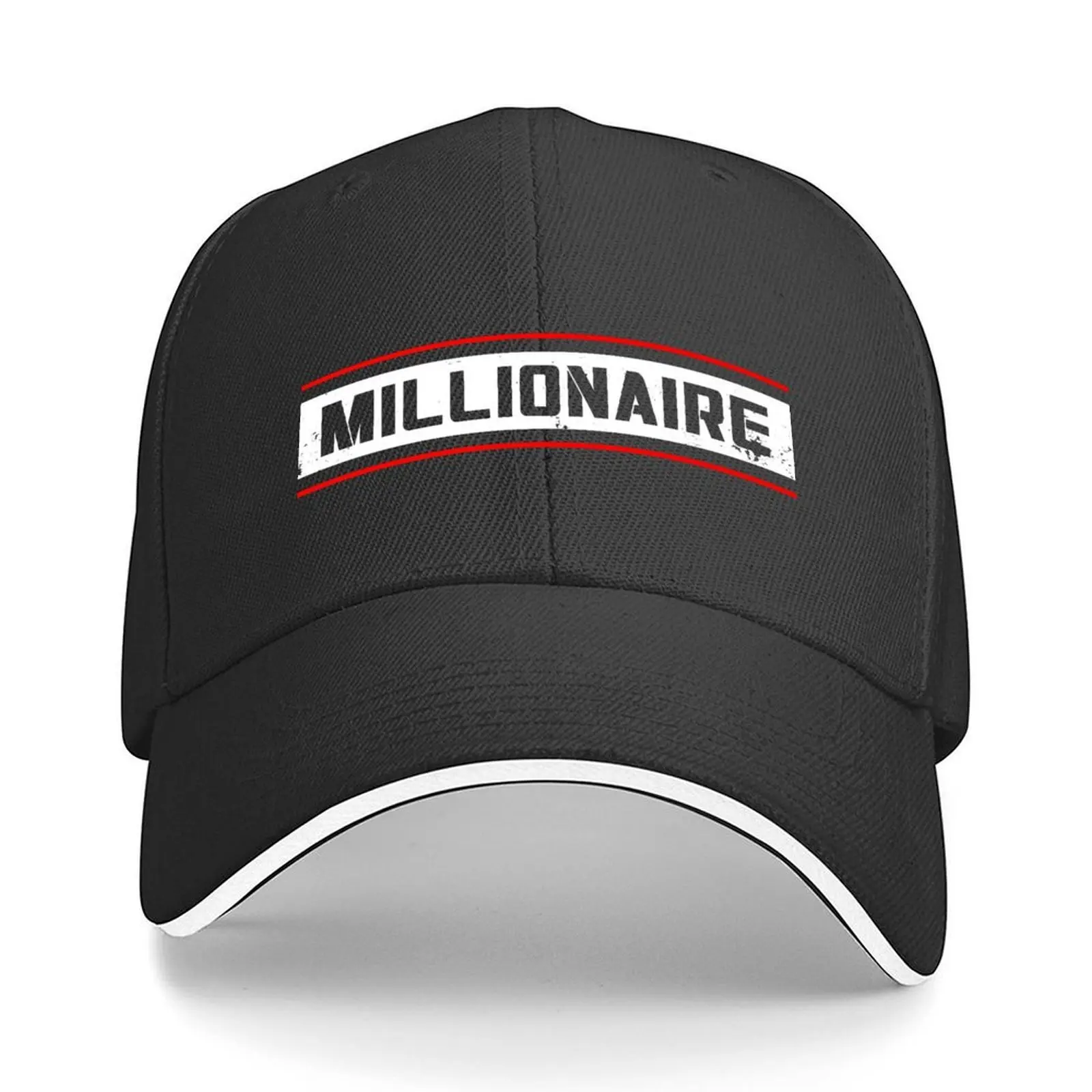 

Millionaire Baseball Cap Bobble Hat New In The Hat Unique hats Trucker Hat Men Caps Women's