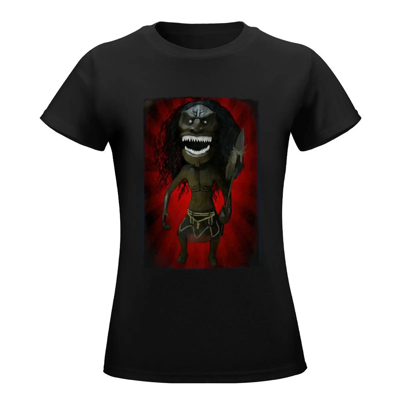 Trilogy of Terror T-Shirt tops Female clothing korean fashion vintage Women's tee shirt