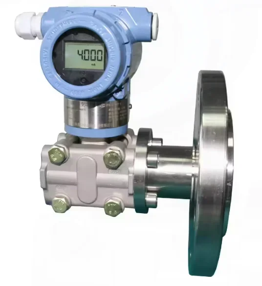 316L Diaphragm DN80 Flange Type 4-20ma Liquid Level Gauge High-Efficiency Pressure Transmitter Liquid Gas Steam Level