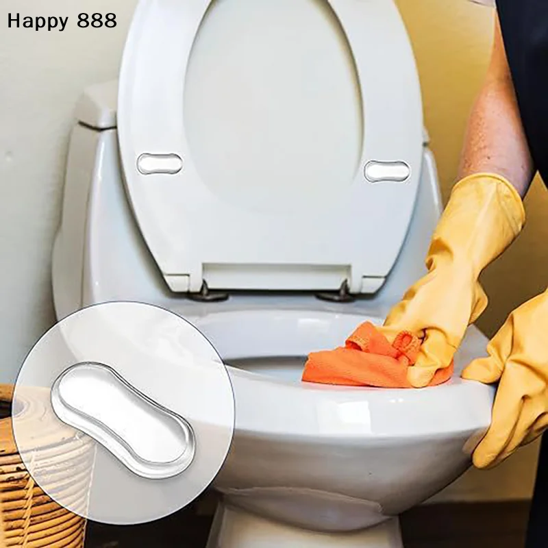 Durable Silicone Toilet Seat Bumpers – Shockproof, Strong-Ad