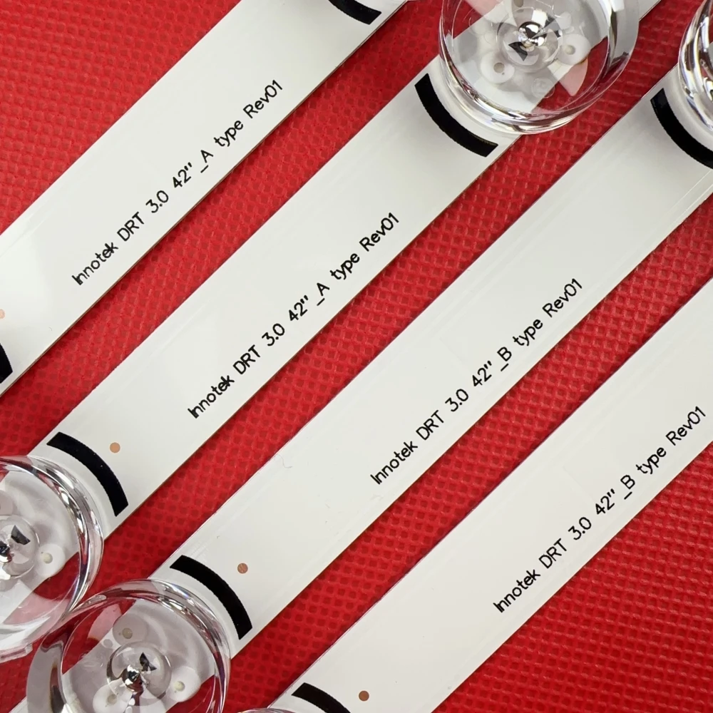 100%NEW LED Strips for  42LB5800 42LB5700 42LF5610 42LF580V LC420DUE FG panel DRT 3.0 42 A/B type 6916L-1709B 6916L-1710B