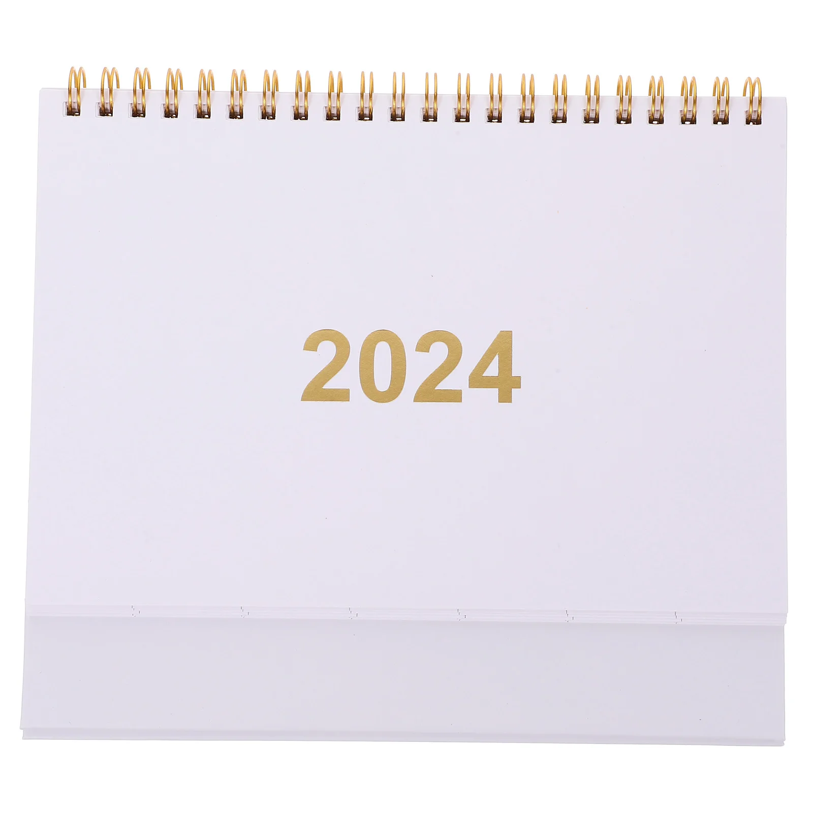 

Прочный настольный ежемесячный планировщик на 2024, декоративный офисный календарь, толстый стоячий календарь для домашней работы, органайзер расписания